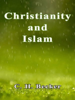 cover image of Christianity and Islam